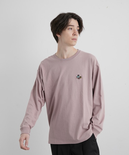JUNRED(ジュンレッド)の「エシカルストーリーロングスリーブTシャツ(Tシャツ/カットソー・メンズ・ホワイト/ピンク/キナリ/ブルー系その他4・LL/M/L)」の8枚目の写真