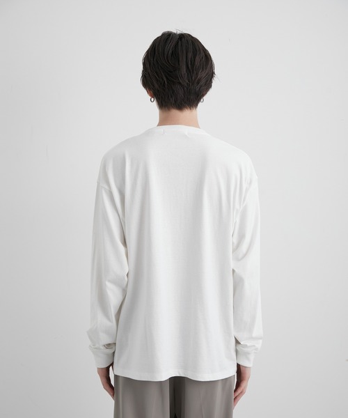 JUNRED(ジュンレッド)の「エシカルストーリーロングスリーブTシャツ(Tシャツ/カットソー・メンズ・ホワイト/ピンク/キナリ/ブルー系その他4・LL/M/L)」の17枚目の写真