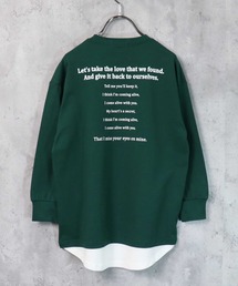 新品未使用品‼️タグ付き　DIESEL グリーン 長袖チュニック　ロンT JANJAM チュニック 大きいサイズ レディース トップス ドルマン