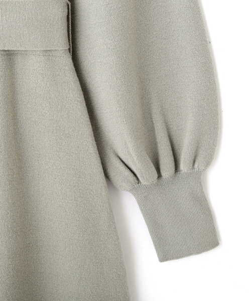 PROPORTION BODY DRESSING（プロポーションボディドレッシング）の「デコルテハートマーメイドニットワンピース / 1212240003（ワンピース・レディース・カーキ/ボルドー/ネイビー・MEDIUM/SMALL）」の13枚目の写真