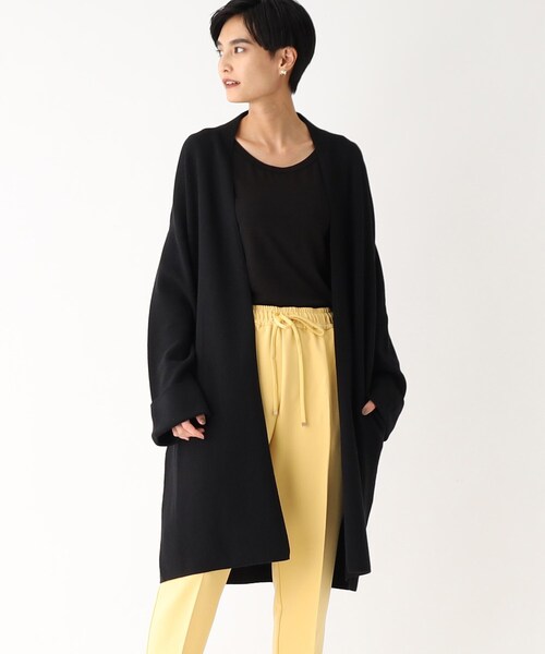 セール コットンウールmix 着流しロングカーディガン Web限定カラー カーディガン ボレロ Opaque Clip オペークドットクリップ のファッション通販 Zozotown