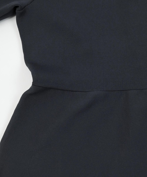 UR'S（ユアーズ）の「バックパールペプラムニットトップス（ニット/セーター・レディース・ブラック/ネイビー/ベージュ・S/M/L）」の18枚目の写真