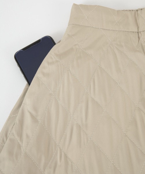 titivate（ティティベイト）の「ｷﾙﾃｨﾝｸﾞﾌﾚｱｽｶｰﾄ（スカート・レディース・アイボリー/グレイッシュベージュ/ブラック・M/L/S）」の14枚目の写真