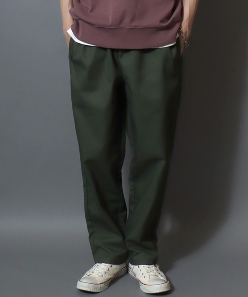 ANPAS（アンパス）の「Twill Fabric Chef's Pants/ツイル シェフパンツ イージーパンツ ワイドテーパードパンツ / 綿パン ボトムス メンズ レディース ユニセックス（その他パンツ・メンズ・ブラック/ベージュ/ネイビー/インディゴブルー/グリーン/アイボリー/グリーン系その他/ホワイト系その他/カーキ/グレー系その他/ブラック系その他/ベージュ系その他/グレー系その他2/グレー系その他3/オリーブ/ブラック系その他2/ブルー系その他/レオパード・LL/M/L）」の11枚目の写真