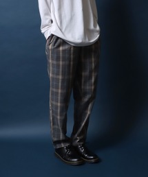 Twill Fabric Chef's Pants/TCツイル シェフパンツ イージーパンツ ワイドテーパードパンツ / 綿パン ボトムス メンズ レディース ユニセックス