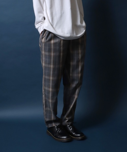 ANPAS（アンパス）の「Twill Fabric Chef's Pants/ツイル シェフパンツ ワイドテーパードパンツ（その他パンツ・メンズ・ブラック/ベージュ/ネイビー/インディゴブルー/グリーン/アイボリー/グリーン系その他/ホワイト系その他/カーキ/グレー系その他/ブラック系その他/ベージュ系その他/グレー系その他2/グレー系その他3/グリーン系その他2/ブラック系その他2/ブルー系その他/レオパード・LL/M/L）」の10枚目の写真