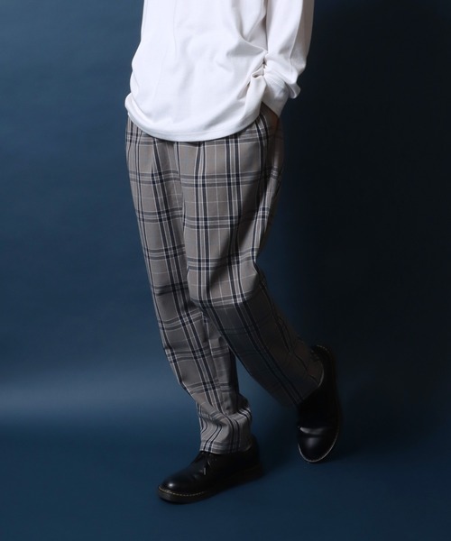 ANPAS（アンパス）の「Twill Fabric Chef's Pants/ツイル シェフパンツ ワイドテーパードパンツ（その他パンツ・メンズ・ブラック/ベージュ/ネイビー/インディゴブルー/グリーン/アイボリー/グリーン系その他/ホワイト系その他/カーキ/グレー系その他/ブラック系その他/ベージュ系その他/グレー系その他2/グレー系その他3/グリーン系その他2/ブラック系その他2/ブルー系その他/レオパード・LL/M/L）」の7枚目の写真