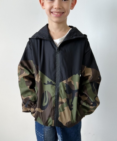 セール】カモフラ ジャケット 切替 迷彩（ブルゾン）｜NESTA（ネスタ