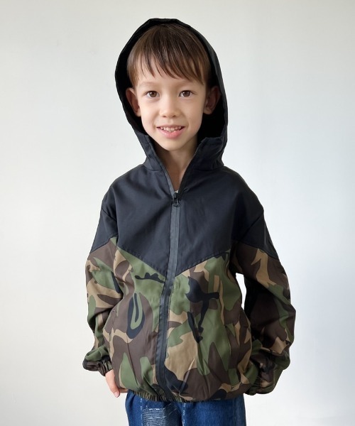 セール】カモフラ ジャケット 切替 迷彩（ブルゾン）｜NESTA（ネスタ