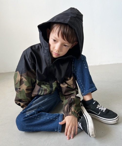 セール】カモフラ ジャケット 切替 迷彩（ブルゾン）｜NESTA（ネスタ