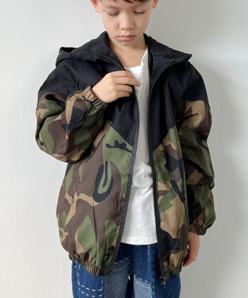 セール】カモフラ ジャケット 切替 迷彩（ブルゾン）｜NESTA（ネスタ