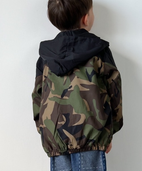 セール】カモフラ ジャケット 切替 迷彩（ブルゾン）｜NESTA（ネスタ