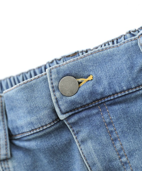 n'OrLABEL（ノアールレーベル）の「【機能素材】『パウダー裏起毛デニムマーメイドスカート』（デニムスカート・レディース・インディゴブルー/ブラック/ブルー・2/1）」の18枚目の写真