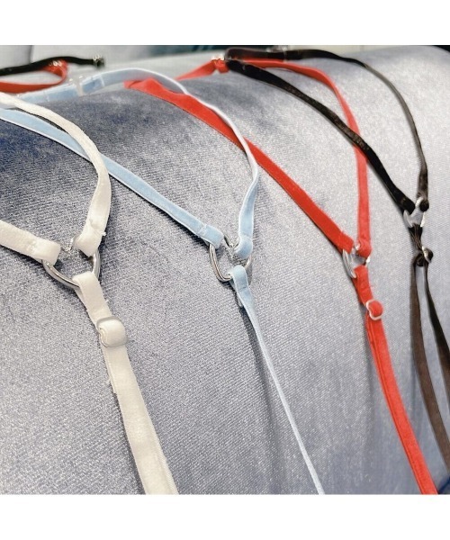 lilLilly(リルリリー)の「ハートベロアハーネス(ベルト・レディース・ホワイト/ブラック/ブルー/レッド・FREE)」の16枚目の写真