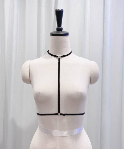 lilLilly(リルリリー)の「ハートベロアハーネス(ベルト・レディース・ホワイト/ブラック/ブルー/レッド・FREE)」の20枚目の写真