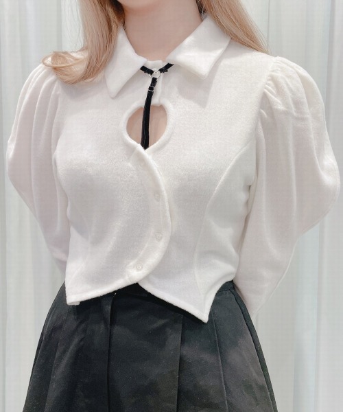 lilLilly(リルリリー)の「ハートベロアハーネス(ベルト・レディース・ホワイト/ブラック/ブルー/レッド・FREE)」の11枚目の写真