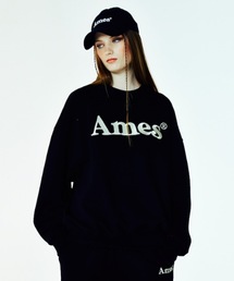 【AMESWORLDWIDE 】ベーシックロゴスウェットシャツ / BASIC LOGO SWEATSHIRT