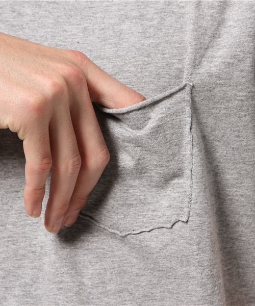 BRILLA per il gusto（ブリッラペルイルグースト）の「VERTO / コットン VネックTシャツ（Tシャツ/カットソー・メンズ・ホワイト/グレー/ブラック/ネイビー・MEDIUM/X-SMALL/SMALL/LARGE）」の17枚目の写真