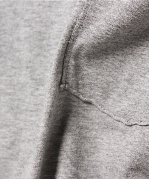 BRILLA per il gusto（ブリッラペルイルグースト）の「VERTO / コットン VネックTシャツ（Tシャツ/カットソー・メンズ・ホワイト/グレー/ブラック/ネイビー・MEDIUM/X-SMALL/SMALL/LARGE）」の11枚目の写真