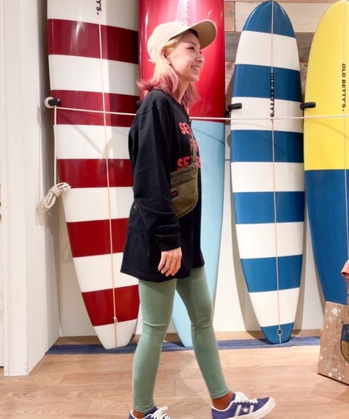 GREEN BOWL（グリーンボウル）の「グリーンボウル【GREEN BOWL】Heavy Weight L/S T-shirts(SERVICE柄)（Tシャツ/カットソー・メンズ・ホワイト/ブラック/杢グレー・M/L）」の7枚目の写真