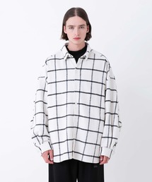 VICTIM | VICTIM ヴィクティム / CHECK BIG SHIRTS チェックビッグシルエットシャツ CPOシャツブルゾン / VTM-22-S-123(シャツ/ブラウス)