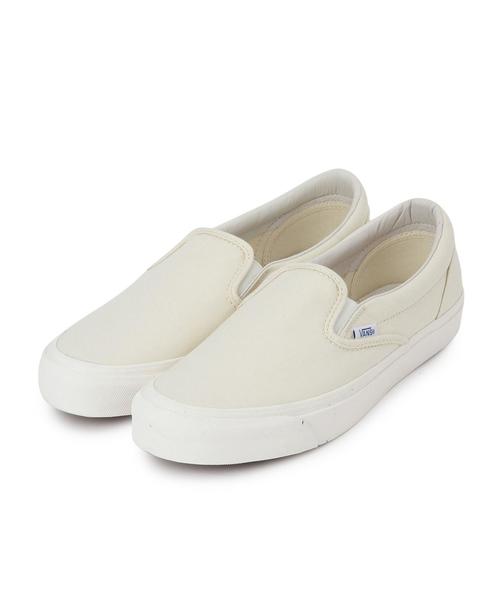 VANS（バンズ）の「VANS（バンズ） CVS SLIP ON ホワイト（スニーカー・メンズ・ホワイト・10/11/7h/7/8/8h/9h/9）」の4枚目の写真