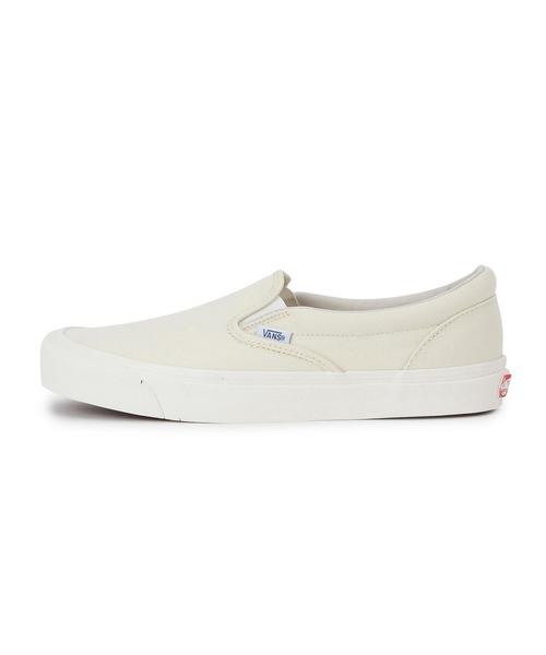 VANS（バンズ）の「VANS（バンズ） CVS SLIP ON ホワイト（スニーカー・メンズ・ホワイト・10/11/7h/7/8/8h/9h/9）」の5枚目の写真