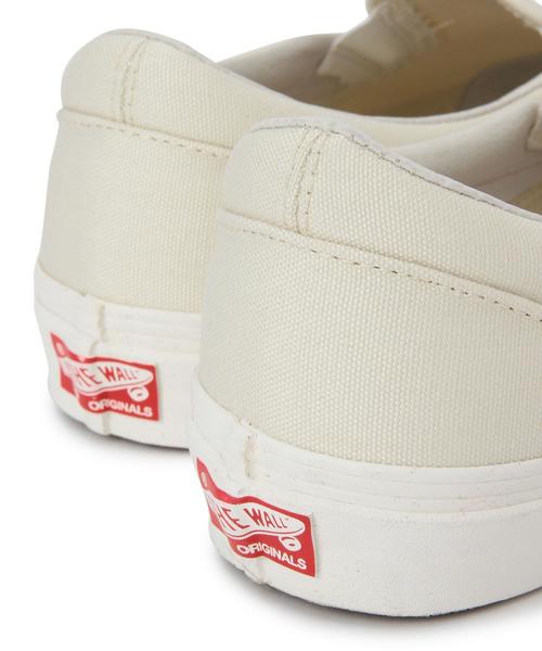 VANS（バンズ）の「VANS（バンズ） CVS SLIP ON ホワイト（スニーカー・メンズ・ホワイト・10/11/7h/7/8/8h/9h/9）」の2枚目の写真