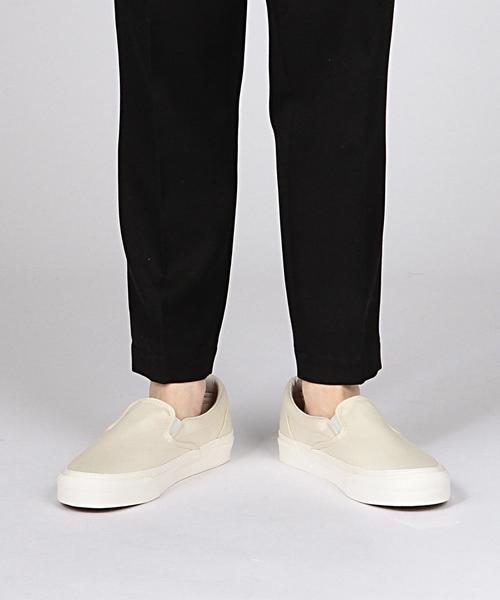 VANS（バンズ）の「VANS（バンズ） CVS SLIP ON ホワイト（スニーカー・メンズ・ホワイト・10/11/7h/7/8/8h/9h/9）」の3枚目の写真