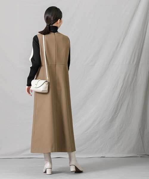 新品未使用　グレディブリリアン　ＶネックＡフレアジャンパースカート　38 Gready Brilliant（グレディブリリアン）の「VネックAフレア