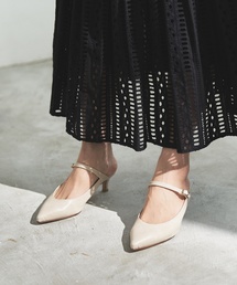 LE TALON | 《追加》4.5cmストラップミュール(パンプス)