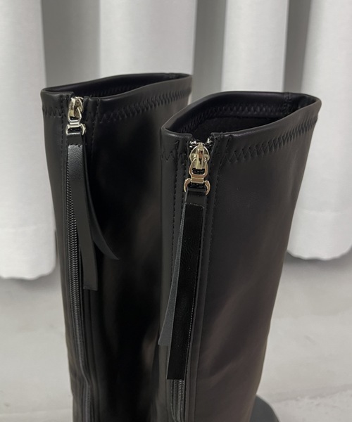 Solace（ソレイス）の「ヘビィソールロングブーツ/軽量（ブーツ・レディース・ブラック/ブラウン・38/39/40）」の18枚目の写真