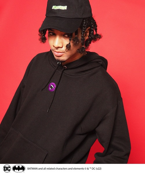 BACK TO THE FIELD（バック トゥー ザ フィールド）の「【DC/THE JOKER】ワンポイント刺繍キャップ（キャップ・レディース・グリーン/ブラック・FREE）」の9枚目の写真