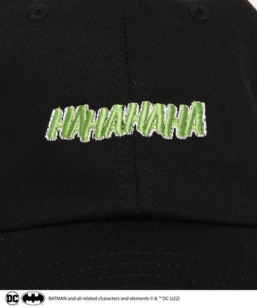BACK TO THE FIELD（バック トゥー ザ フィールド）の「【DC/THE JOKER】ワンポイント刺繍キャップ（キャップ・レディース・グリーン/ブラック・FREE）」の8枚目の写真