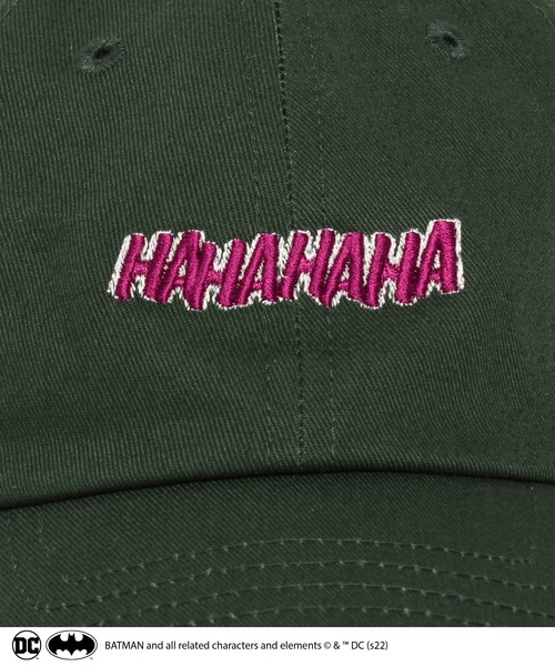 BACK TO THE FIELD（バック トゥー ザ フィールド）の「【DC/THE JOKER】ワンポイント刺繍キャップ（キャップ・レディース・グリーン/ブラック・FREE）」の12枚目の写真