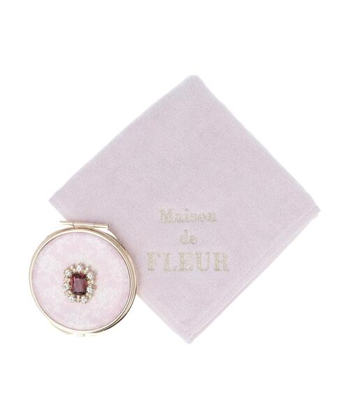 Maison de FLEUR（メゾンドフルール）の「コフレセット ビジューコンパクトミラー（その他・レディース・ピンク/ラベンダー/ボルドー・FREE）」の10枚目の写真