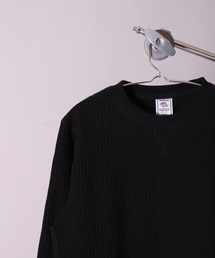 (LK)【JEMORGAN】ビッグ ワッフル スウェット プルオーバー