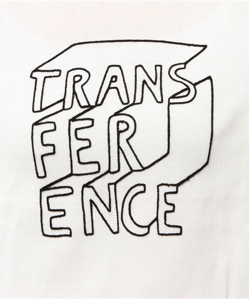 MIDWEST（ミッドウエスト）の「Bella Freud TRANSFERENCE半袖ニット（ニット/セーター・レディース・オフホワイト・MEDIUM/SMALL）」の4枚目の写真