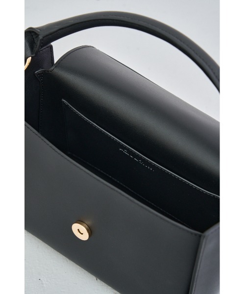 AZUL by moussy（アズールバイマウジー）の「BICOLOR PANEL DESIGN BAG/バイカラーパネルデザインバッグ（ハンドバッグ・レディース・ブラウン/イエロー/ブラック・FREE）」の9枚目の写真