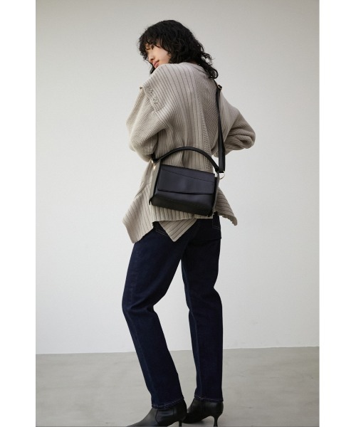 AZUL by moussy（アズールバイマウジー）の「BICOLOR PANEL DESIGN BAG/バイカラーパネルデザインバッグ（ハンドバッグ・レディース・ブラウン/イエロー/ブラック・FREE）」の10枚目の写真