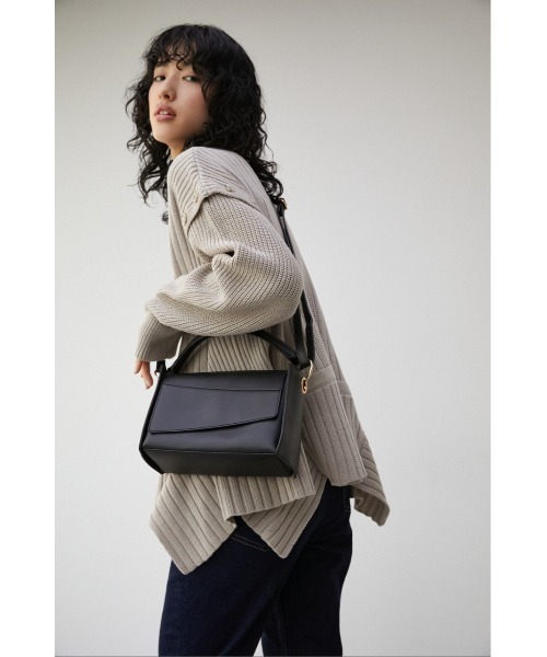 AZUL by moussy（アズールバイマウジー）の「BICOLOR PANEL DESIGN BAG/バイカラーパネルデザインバッグ（ハンドバッグ・レディース・ブラウン/イエロー/ブラック・FREE）」の11枚目の写真