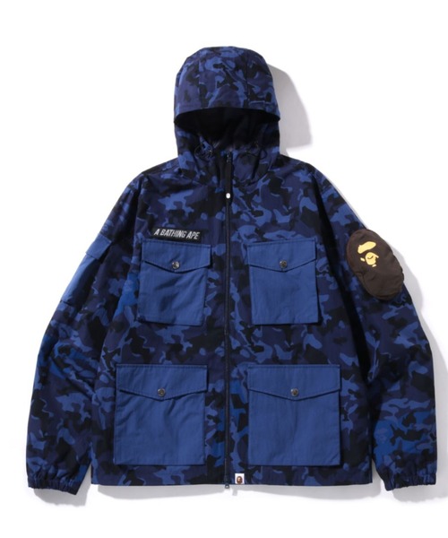 SAND CAMO MULTI POCKET HOODIE JACKET M