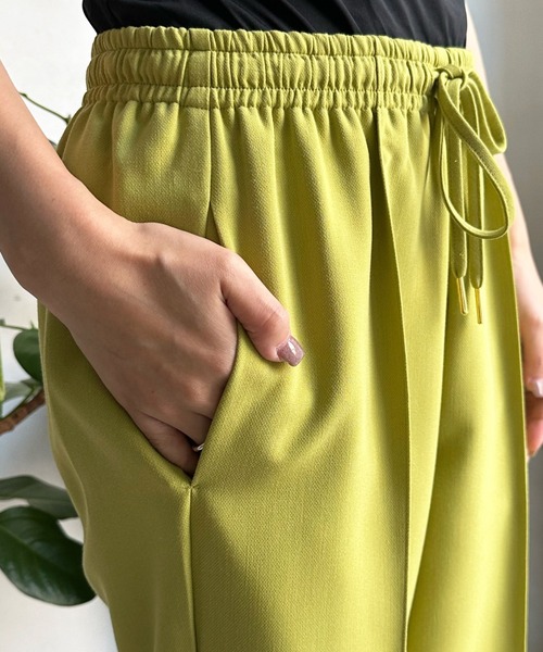 DouDou（ドゥドゥ）の「ピンタックセンプレパンツ（その他パンツ・レディース・ライトグリーン/グレー/ブラック・FREE）」の20枚目の写真