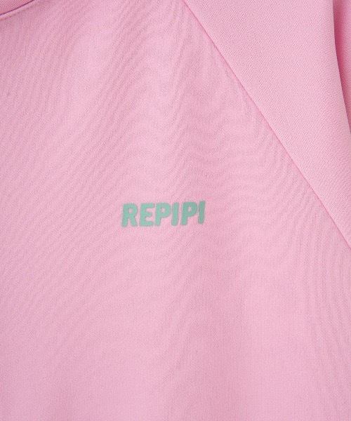 repipi armario（レピピ アルマリオ）の「【repipi armario / レピピアルマリオ】ガールズ袖2本ラインジャージ　ブルゾン　ジャージ　ダンス（ジャージ・キッズ・ホワイト/ブラック/パープル/サックスブルー/ピンク/ミント・140/150/160/170）」の13枚目の写真