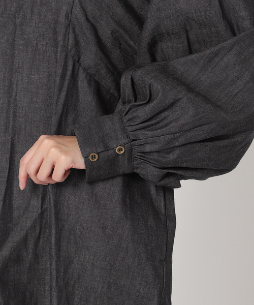 A PUPIL（アピューピル）の「《別注》【A PUPIL/ア ピューピル】デニムOP2：ワンピース（ワンピース・レディース・ブルー・SMALL）」の11枚目の写真