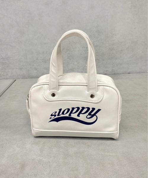 よしたく　新品　スポーツボストン ミニー ホワイト 定価 半額以下 WHO'S WHO gallery（フーズフーギャラリー）の「【SLOPPY