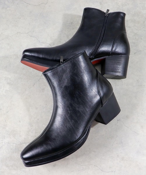 LOVEHUNTER（ラブハンター）の「LOVEHUNTER/+6.5cm ヒールブーツ ハイヒールストームブーツ(6814)（ブーツ・メンズ・ブラック/ベージュ/ブラック系その他/ブラック系その他2・40/41/42/43/44）」の10枚目の写真
