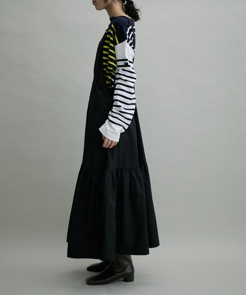 ADAM ET ROPE サロペットロングスカート　2way 美品　アダムエロペ ADAM ET ROPE'（アダムエロペ）の「〈追加〉【WEB限定