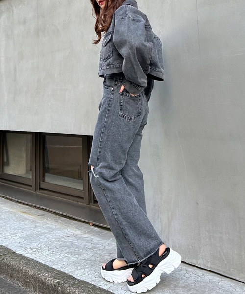 美品✨UGG アグ　デニムジャケット　Gジャン　フロントプリーツ　ジーンズ UGG 16年春の新作 - カラフルな色彩やウォッシュドデニムの