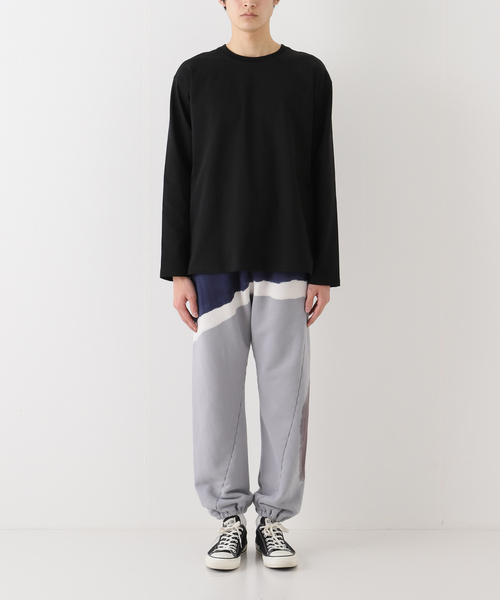 NOMA t.d.(ノーマティーディー)の「【NOMA T.D. / ノ-マ・ティー・ディー】HAND DYED TWIST PANTS(スウェットパンツ・メンズ・その他2/チャコールグレー・3/4)」の18枚目の写真